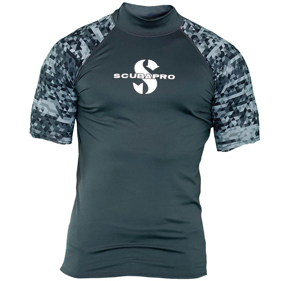 Scubapro UPF 50 Rash Guard Long Sleeve T-Shirt Black
