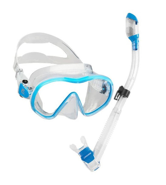 CRESSI F-DUAL MASK/ SUPERNOVA DRY SNORKEL COMBO – Bob's Scuba Shop