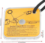 SURVIVAL/SAFETY SIGNAL MIRROR