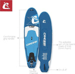 CRESSI FLUID INFLATABLE STAND UP PADDLE BOARD COMPLETE