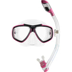 CRESSI FOCUS MASK/ SUPERNOVA DRY SNORKEL COMBO