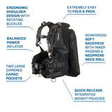 SCUBAPRO SEAHAWK 2 BCD / WEIGHT POCKETS