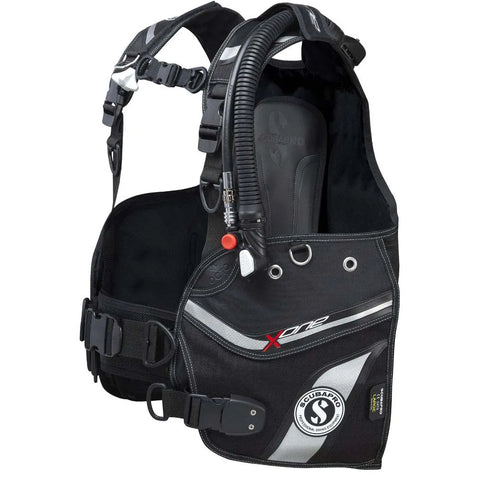 SCUBAPRO X ONE BCD W/ MK21/S270 REG, OCTOPUS & GAUGES COMBO- 1 LEFT, SIZE L