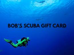 BOB'S SCUBA SHOP GIFT CARD